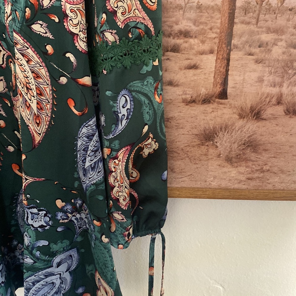 Missguided paisley mini dress - Picture 3 of 4